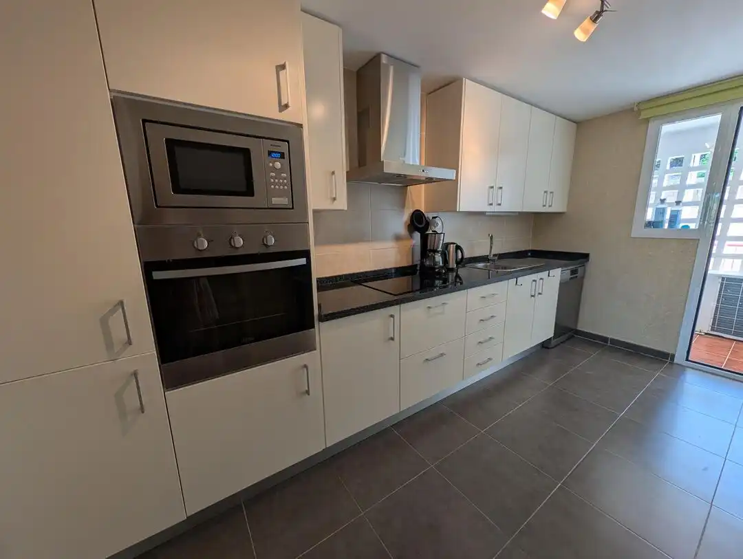 Kitchen of Apartments for rent in La Alcaidesa  with Air Conditioner, Heating and Terrace