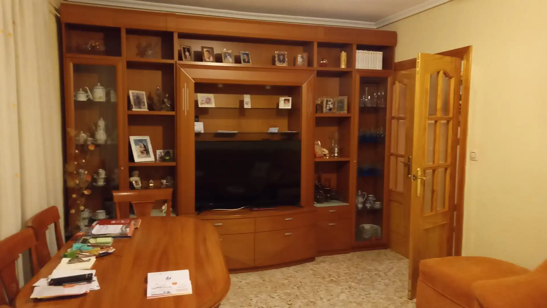 Wohnzimmer von Wohnung zum Verkauf in Albacete mit Klimaanlage, Heizung und Terrasse