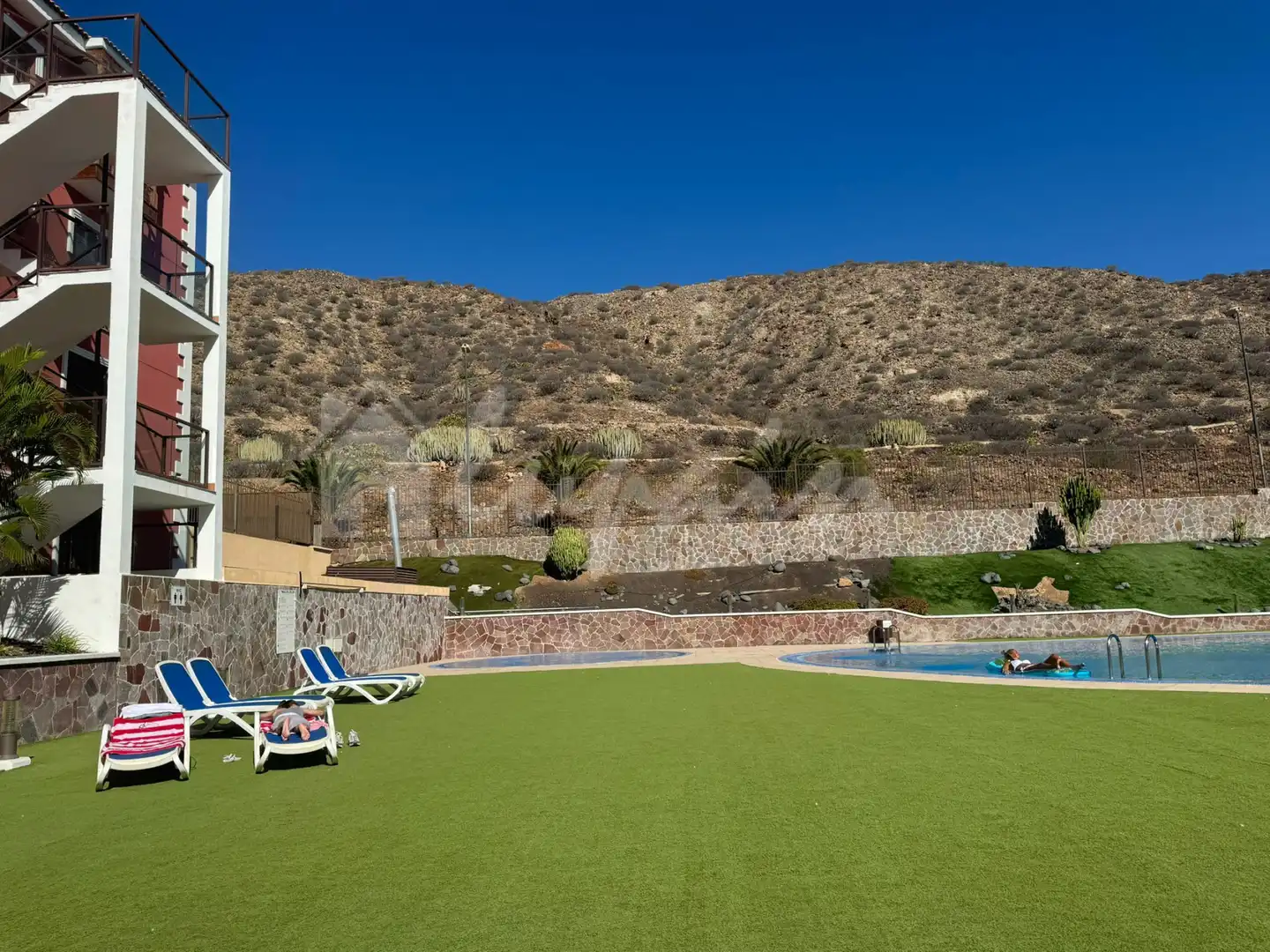 Swimming pool of Apartments for sale in Palm - Mar