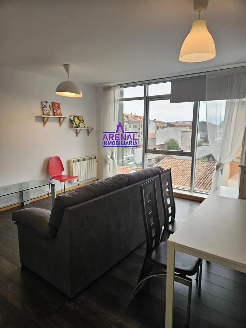 Living room of Apartments for sale in A Pobra do Caramiñal  with Heating and Furnished