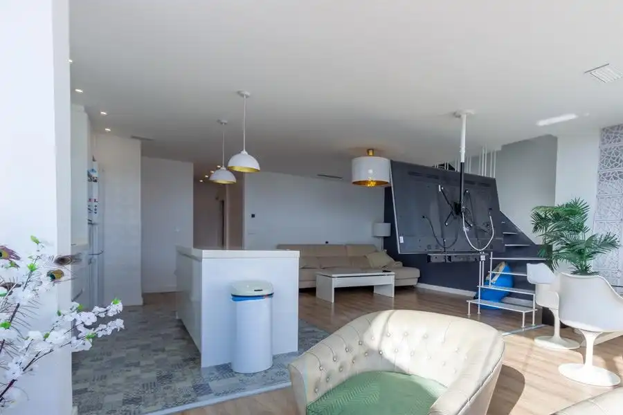 Living room of Attic for sale in Elche / Elx  with Air Conditioner, Heating and Private garden