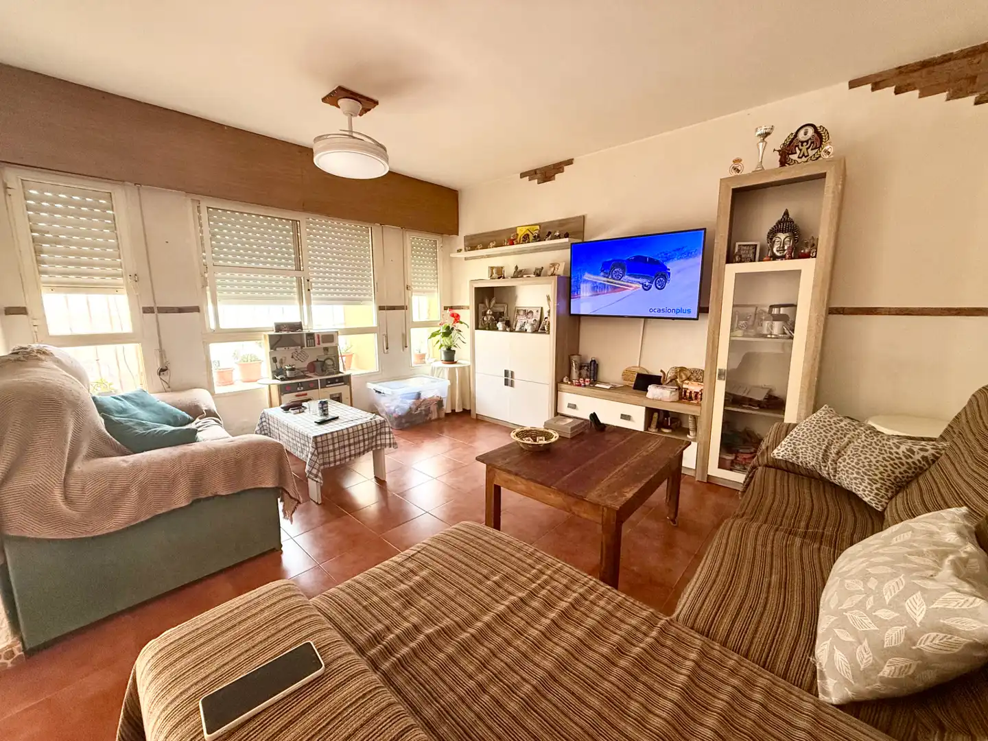 Living room of Houses for sale in Roquetas de Mar  with Terrace and Furnished