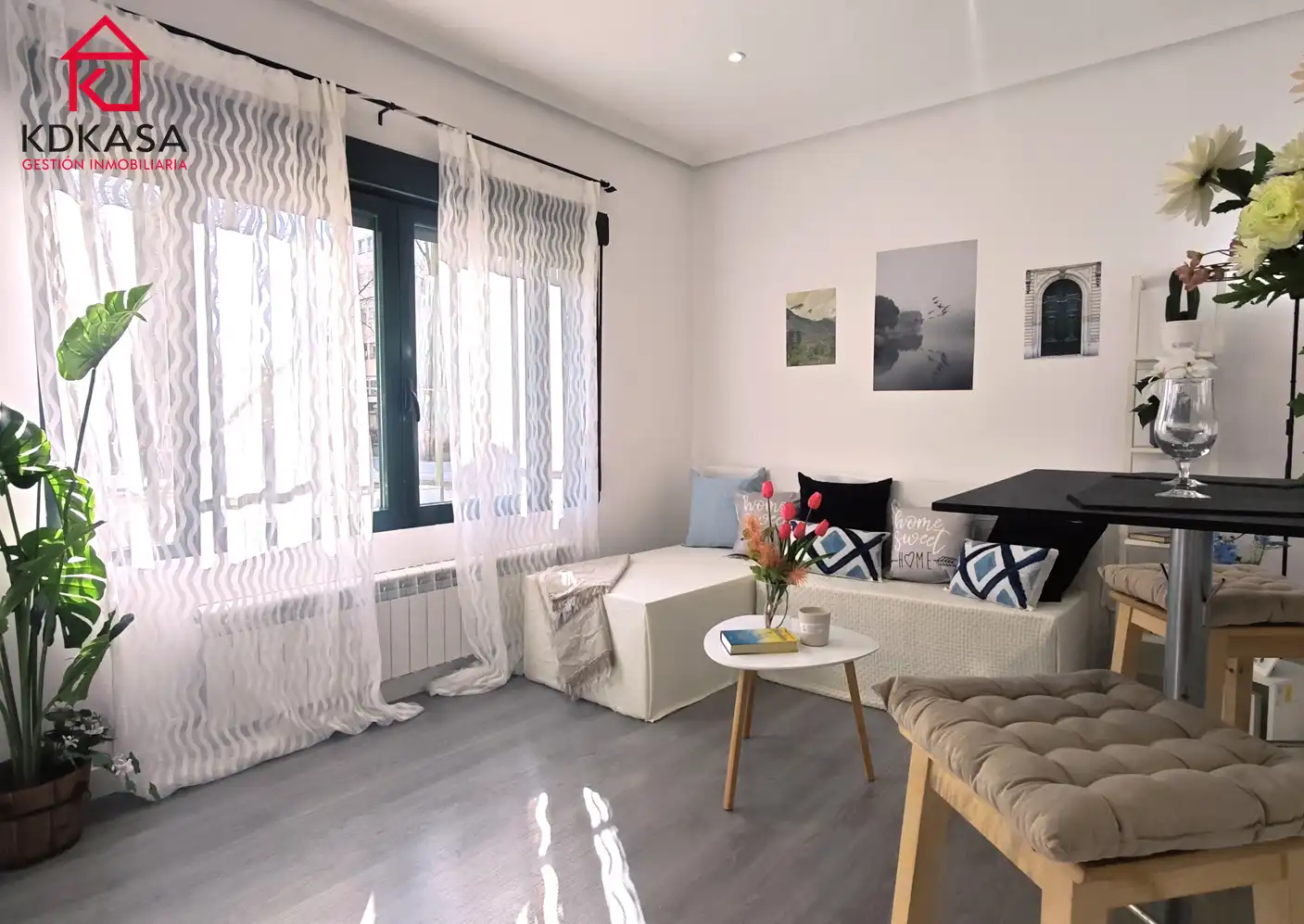 Sala de estar de Piso en venta en Madrid con Calefacción, Horno y Lavadora