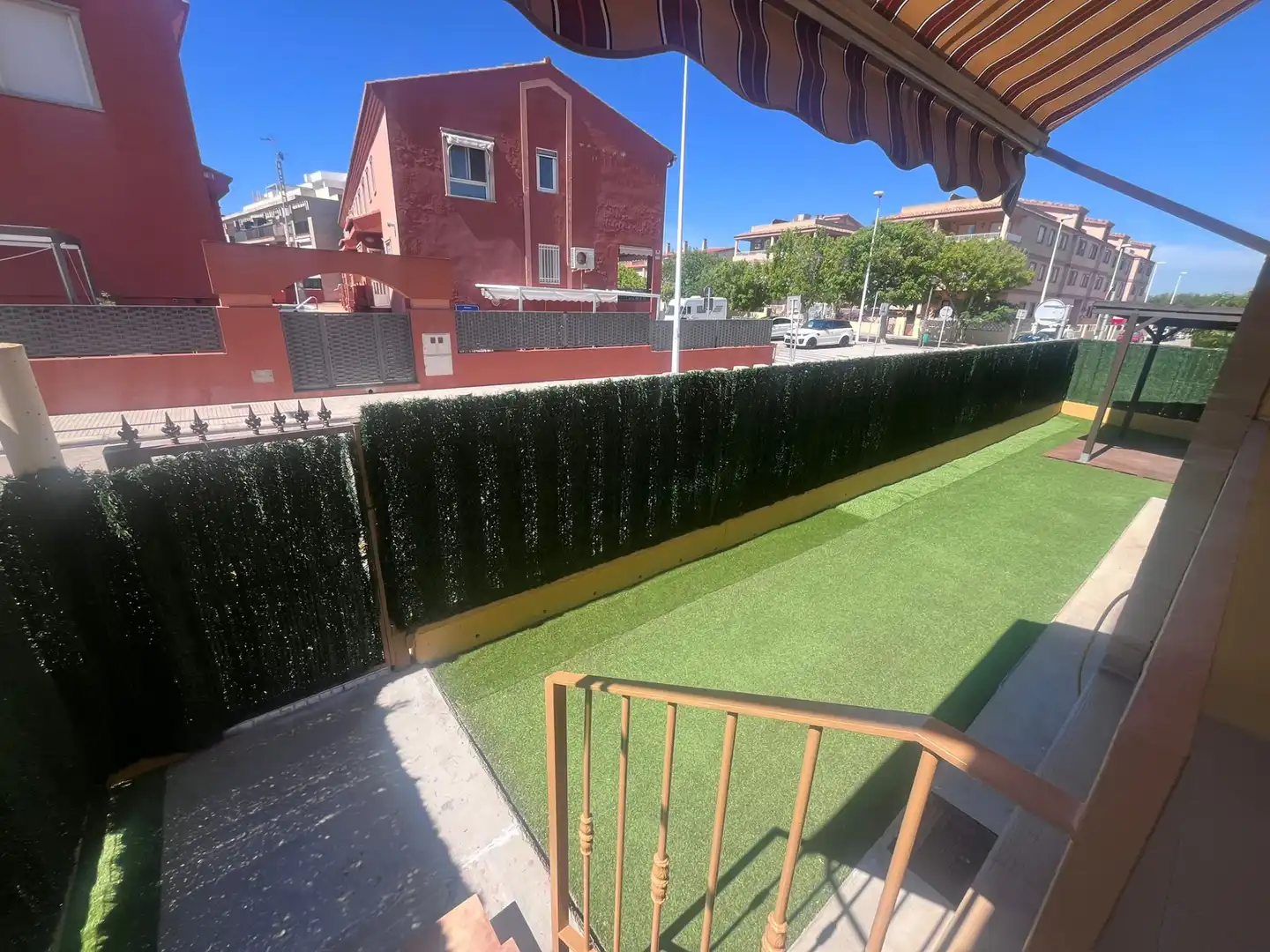 Terrasse von Wohnung zur Miete in Puçol mit Klimaanlage, Heizung und Privatgarten