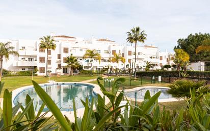 Exterior view of Planta baja for sale in Estepona  with Air Conditioner and Terrace