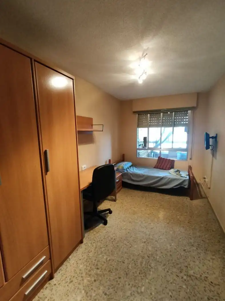 Bedroom of Flat for rent in Castellón de la Plana / Castelló de la Plana  with Terrace and Furnished