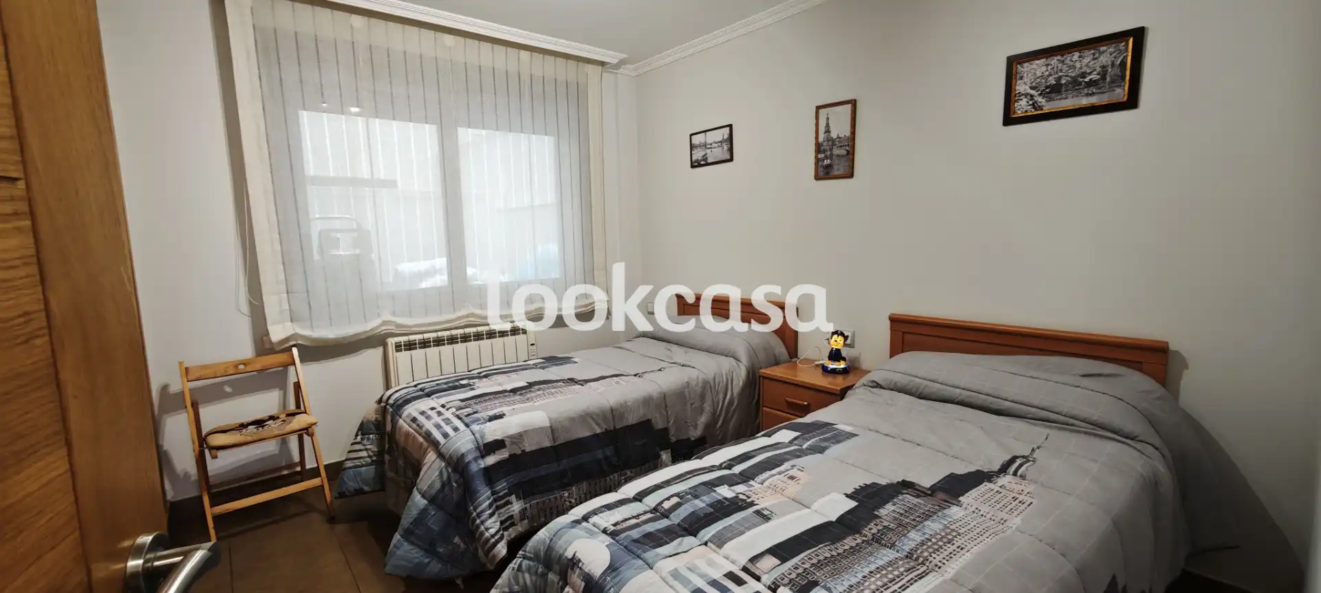 Bedroom of Flat for sale in Sanxenxo  with Heating, Parquet flooring and Terrace