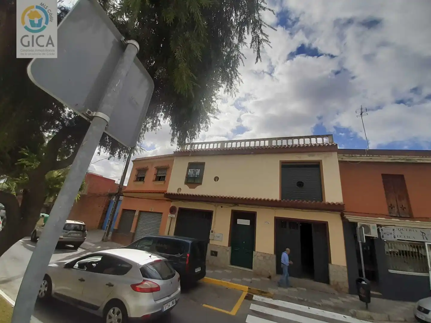 Exterior view of Houses for sale in Algeciras  with Terrace