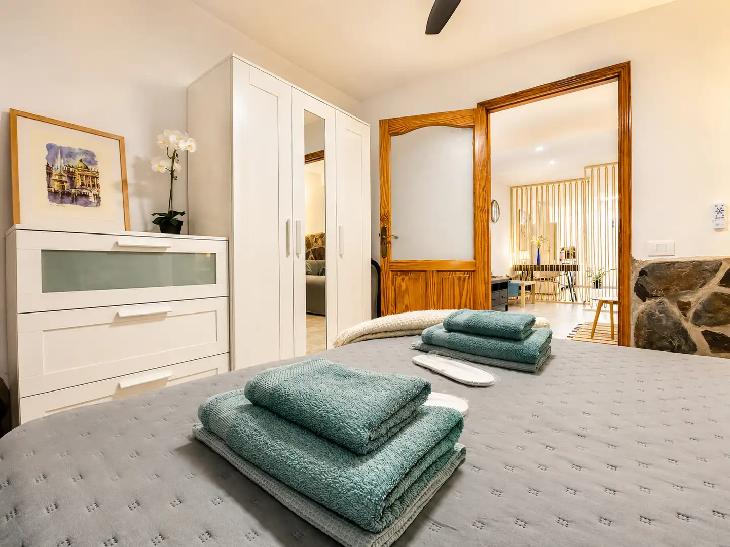 Dormitori de Casa o xalet en venda en San Bartolomé de Tirajana amb Aire condicionat, Jardí privat i Terrassa
