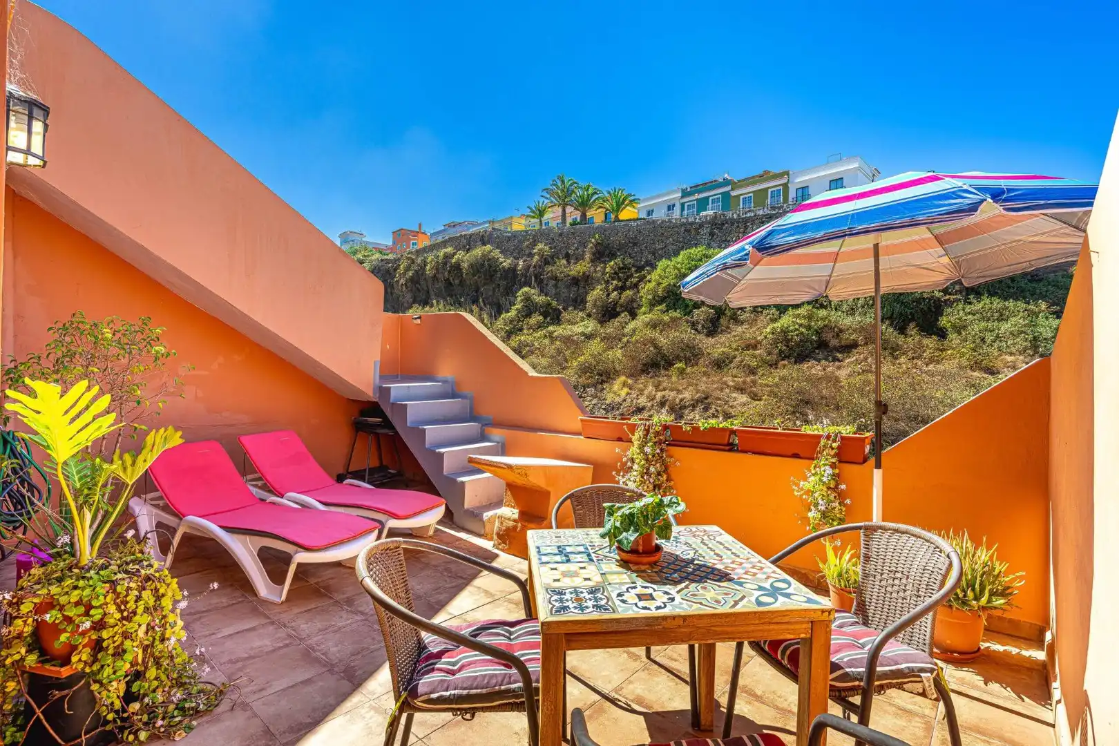 Terraza de Casa o chalet en venta en San Juan de la Rambla con Terraza, Trastero y Amueblado