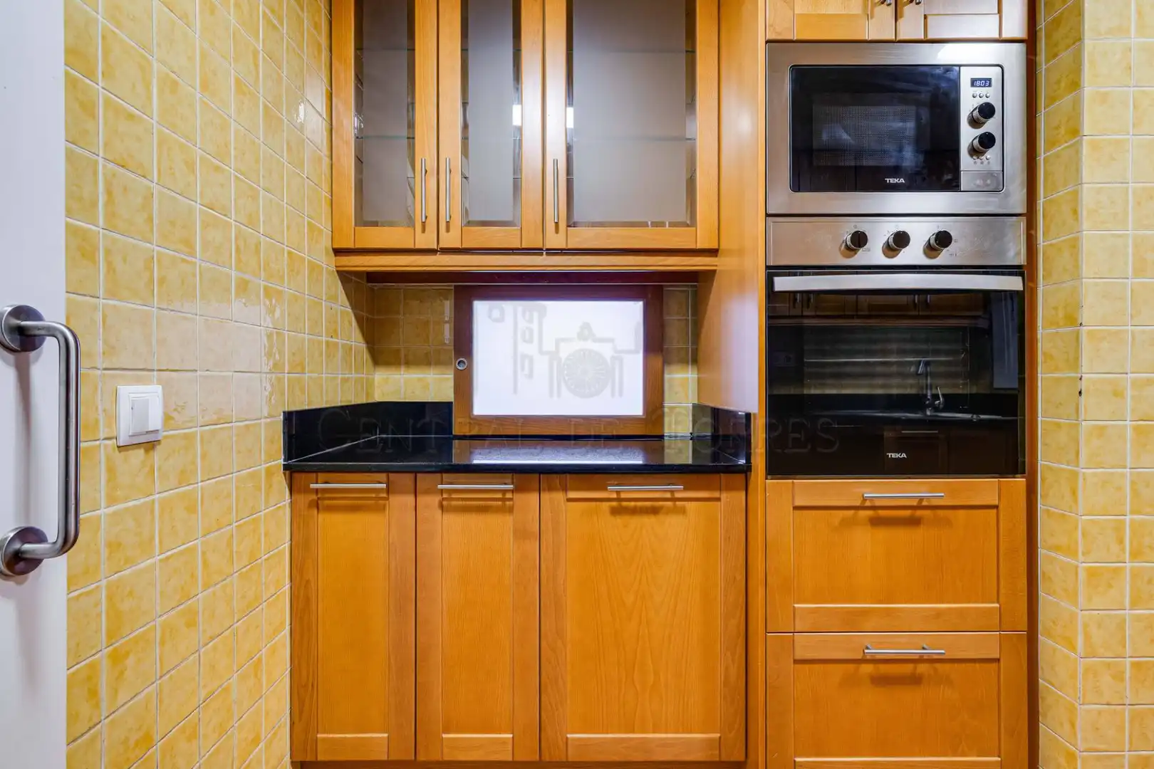 Kitchen of Flat for sale in Sant Cugat del Vallès  with Heating, Parquet flooring and Terrace