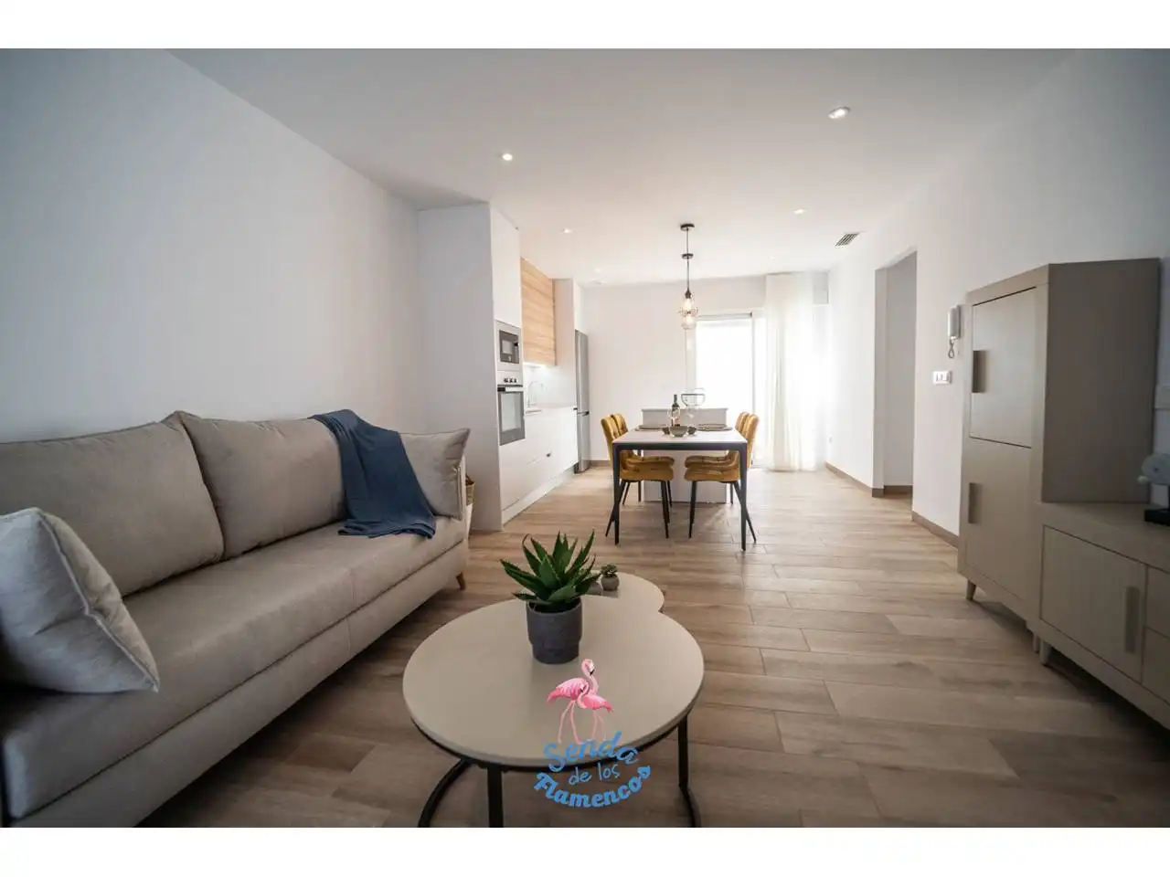 Wohnzimmer von Wohnung zum Verkauf in San Javier mit Klimaanlage, Terrasse und Schwimmbad