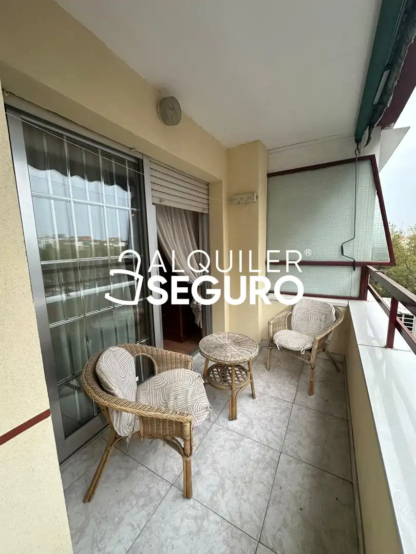 Balcony of Flat for rent in Fuenlabrada II - El Molino