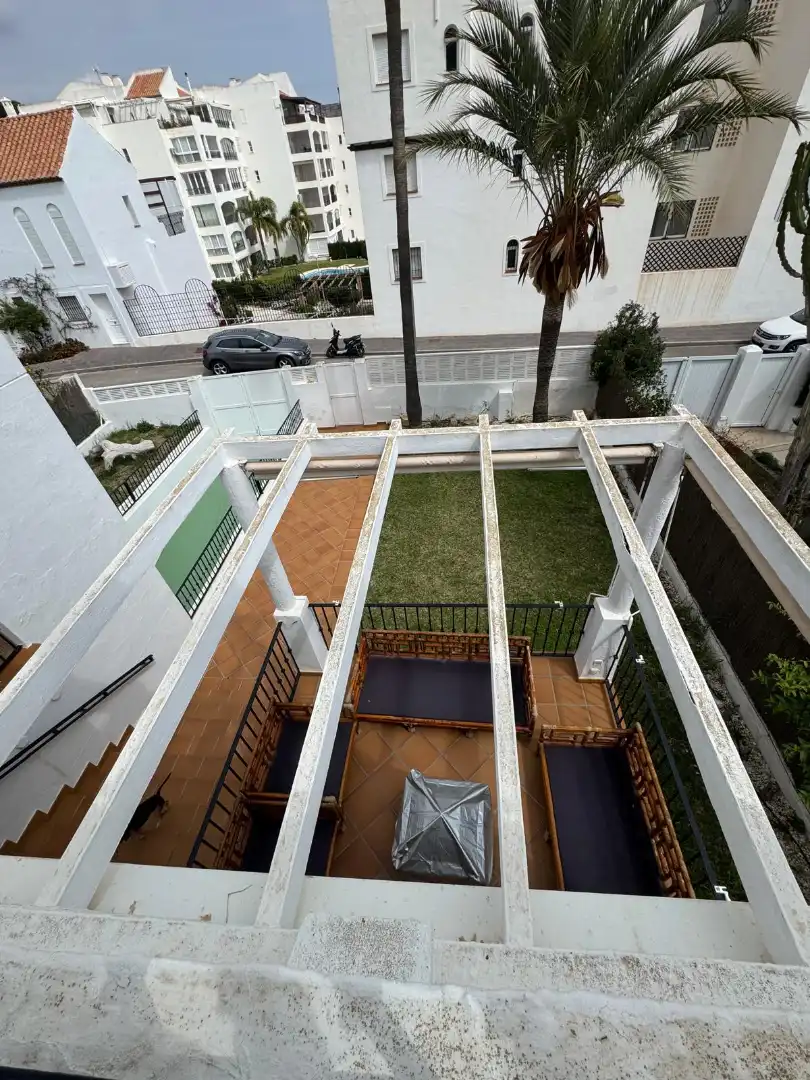 Terrace of Houses for sale in Roquetas de Mar  with Air Conditioner, Heating and Private garden