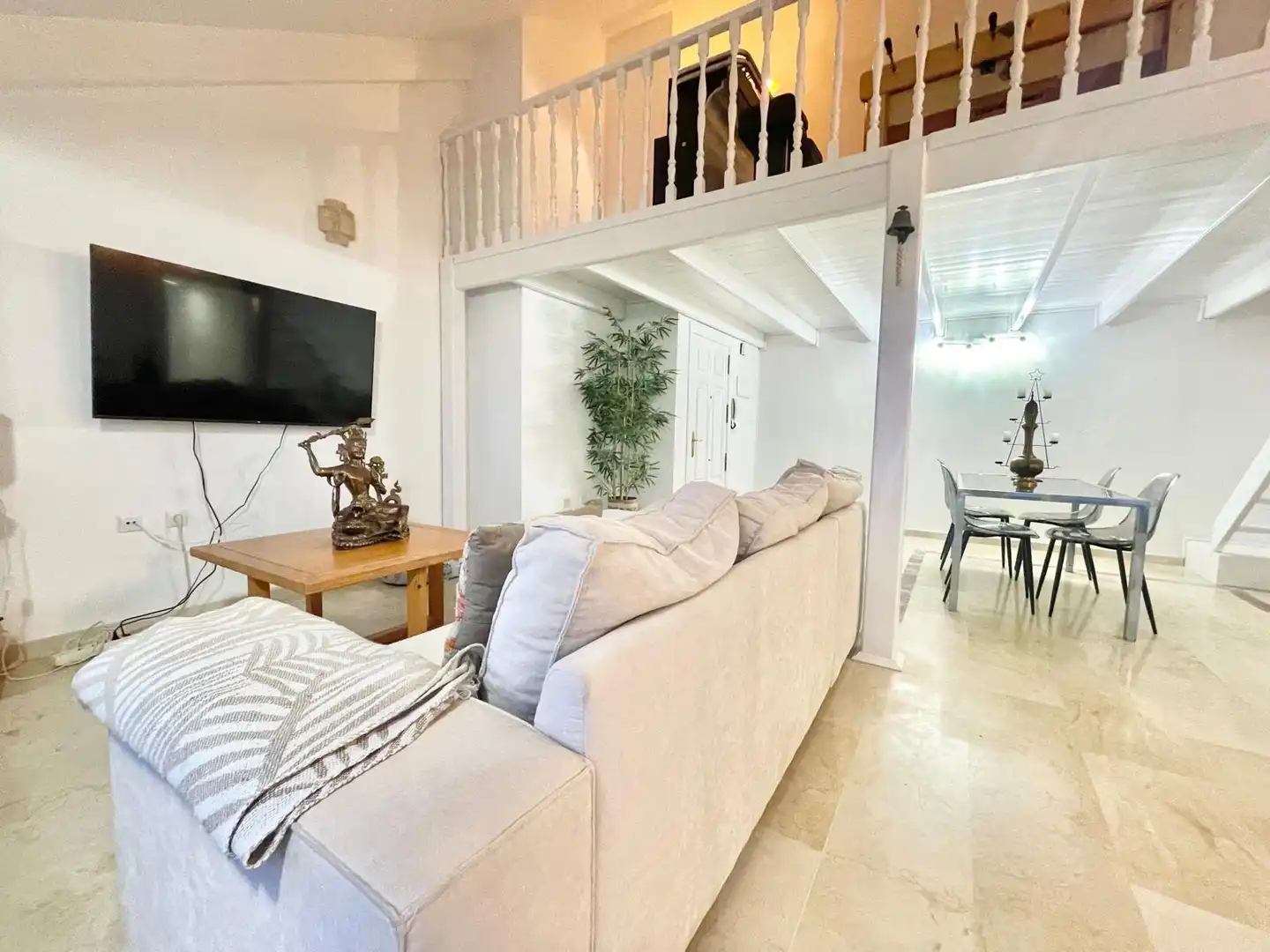 Living room of Attic for rent in Orihuela  with Air Conditioner, Heating and Terrace