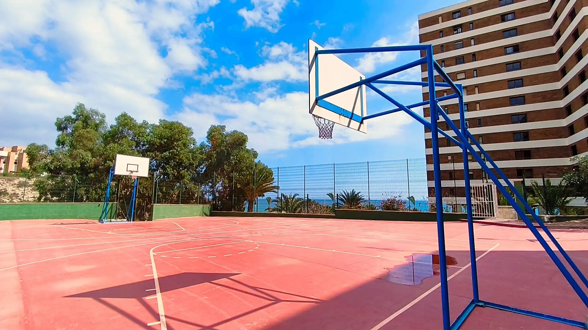 Parking of Flat for sale in El Campello  with Heating, Terrace and Swimming Pool