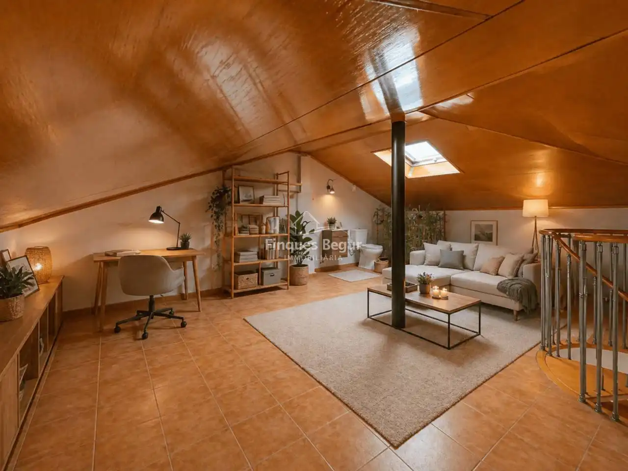Sala d'estar de Dúplex en venda en Palafrugell amb Aire condicionat, Calefacció i Terrassa