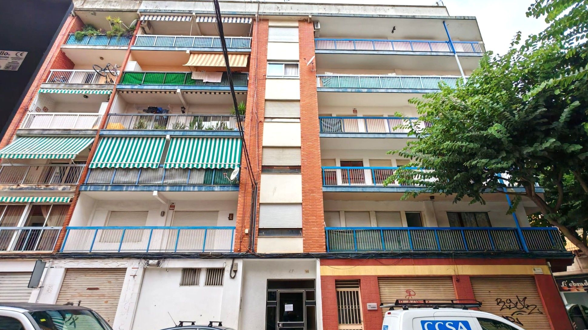 Vista exterior de Pis en venda en Gandia