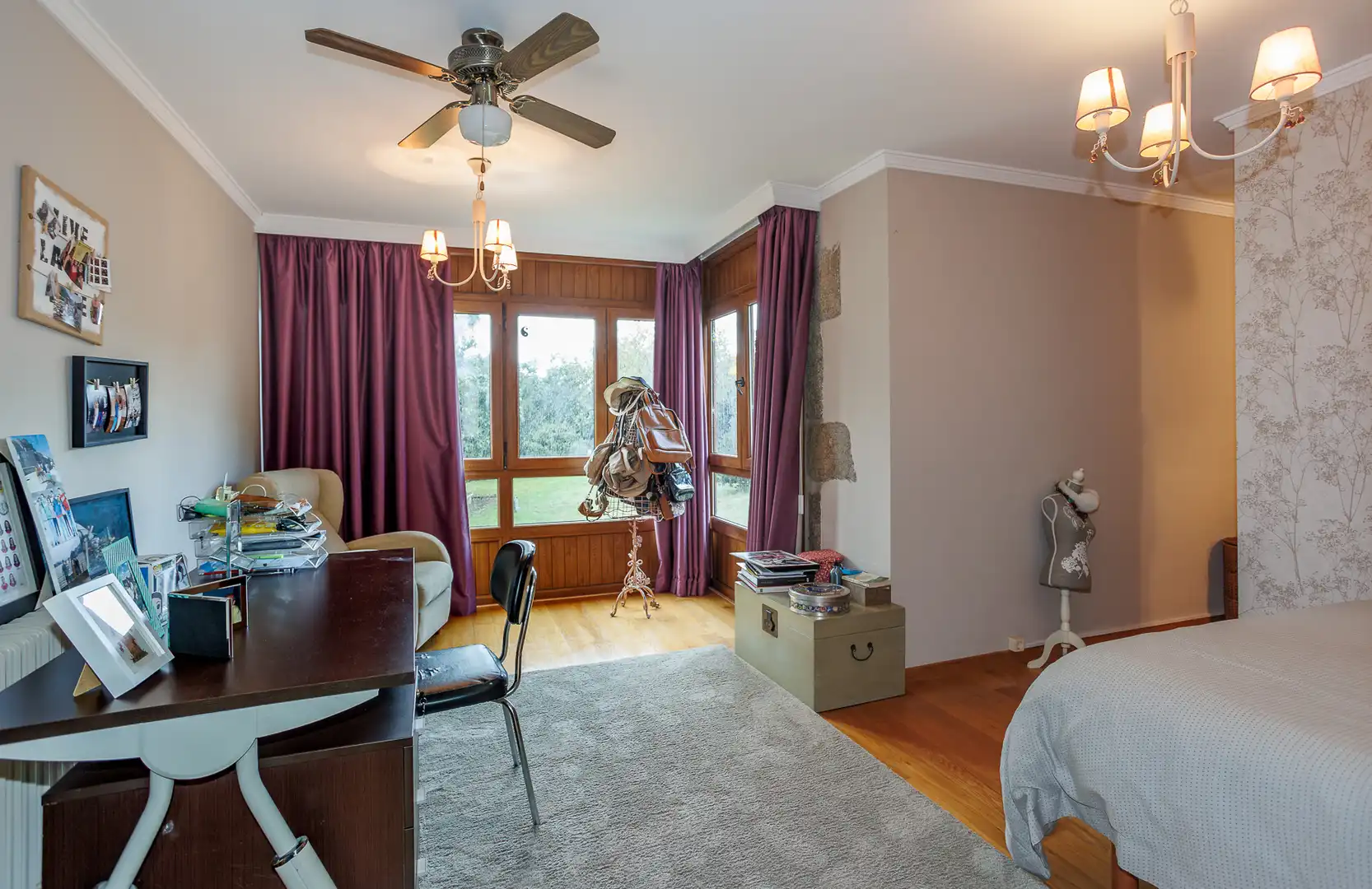 Habitación de Casa o chalet en venta en Lugo con Piscina y Amueblado