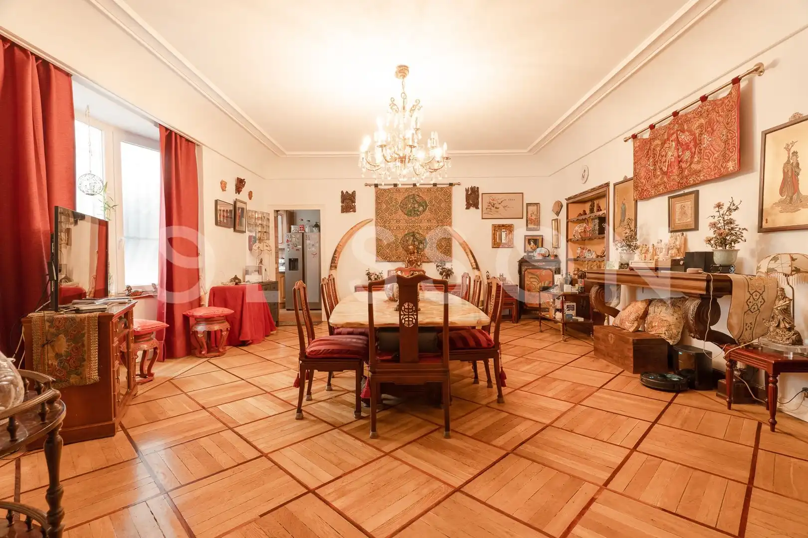Comedor de Piso de alquiler en Madrid con Aire acondicionado, Calefacción y Terraza