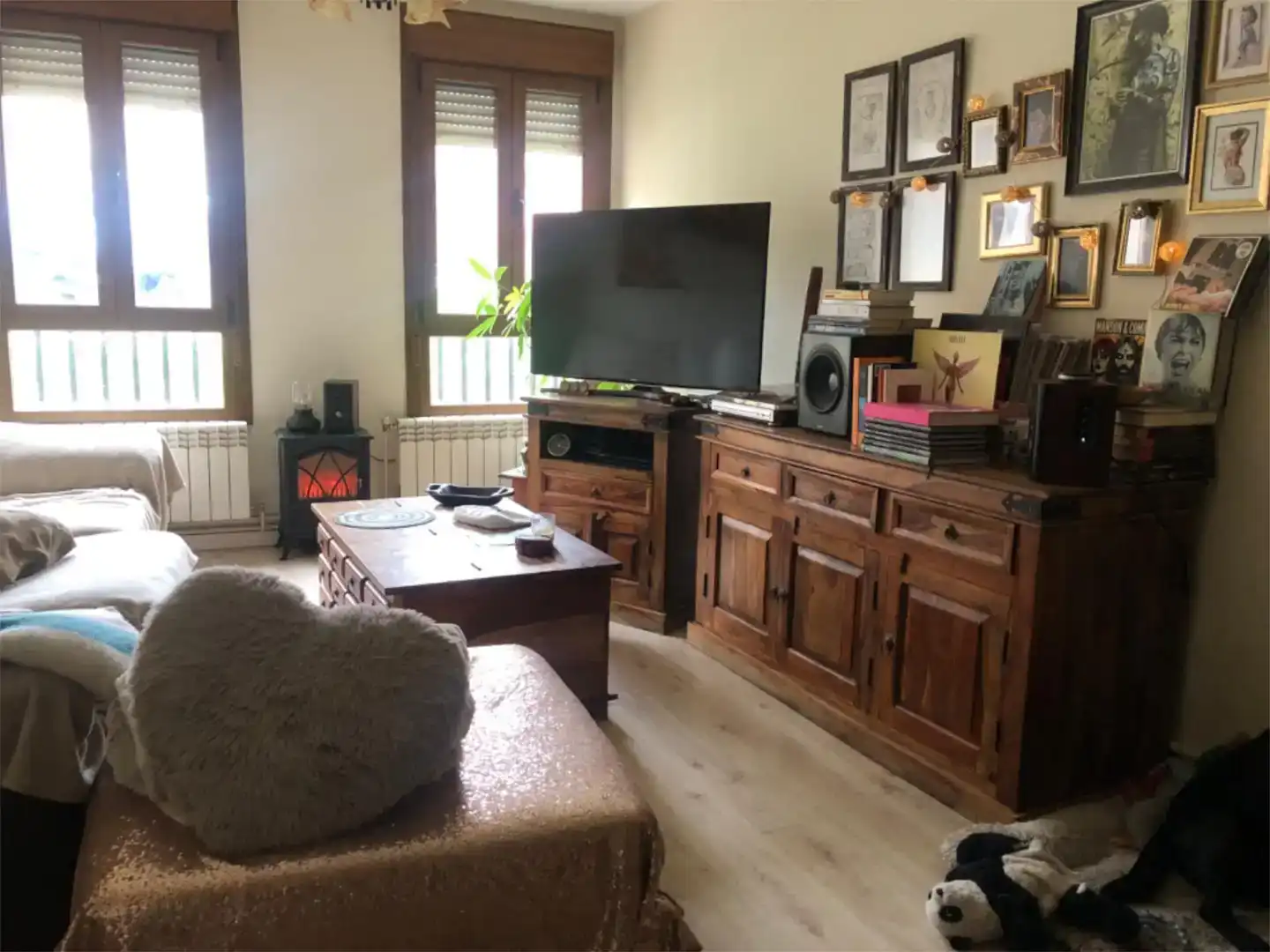 Sala d'estar de Pis en venda en Simancas
