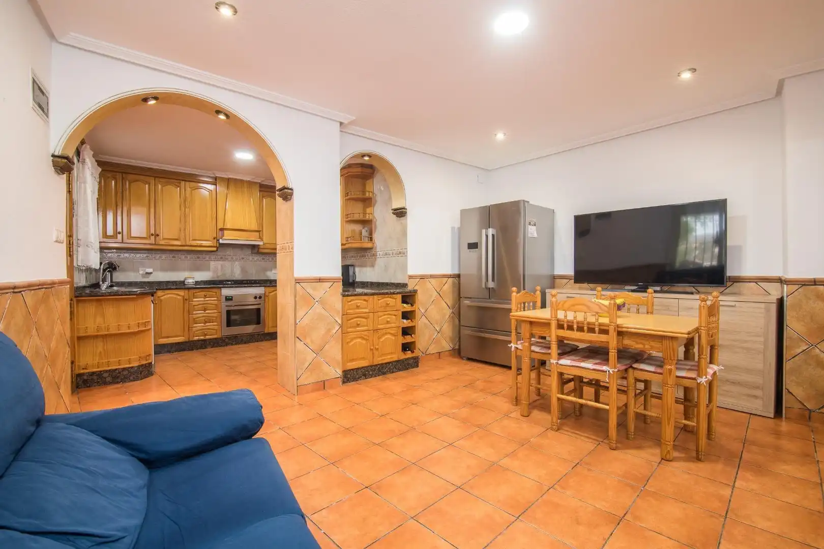 Küche von Haus oder Chalet zum Verkauf in Elche / Elx mit Klimaanlage, Privatgarten und Terrasse
