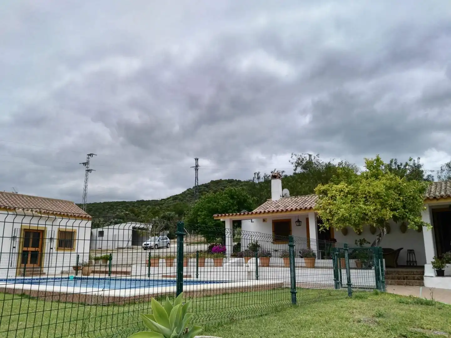 Vista exterior de Finca rústica en venda en Arcos de la Frontera amb Jardí privat i Piscina comunitària