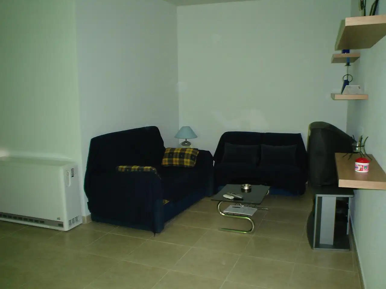 Sala d'estar de Casa o xalet en venda en Saelices amb Calefacció i Moblat