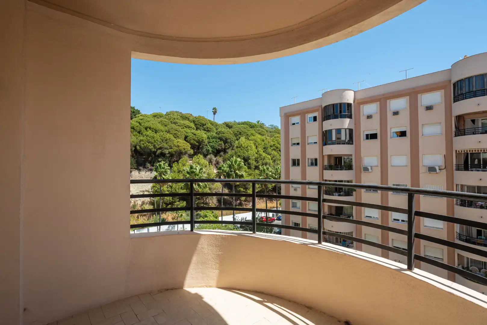 Balcony of Flat for sale in Marbella  with Air Conditioner, Terrace and Community pool