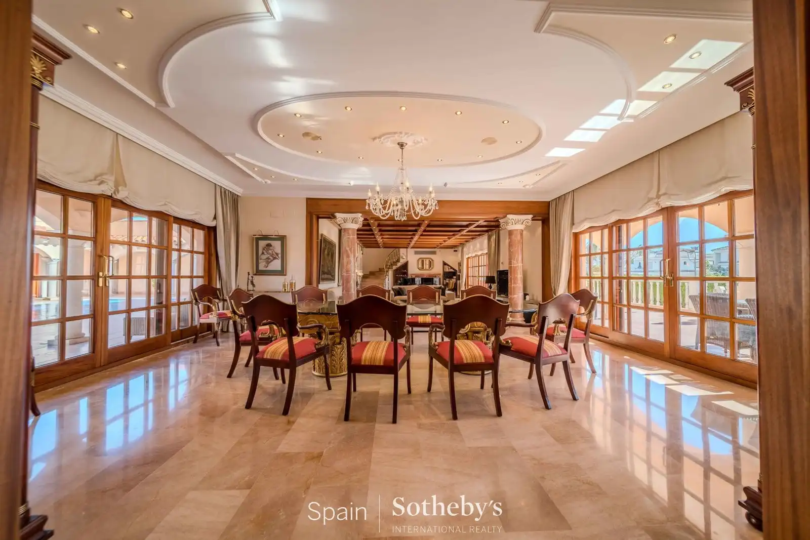 Dining room of Houses for sale in Empuriabrava  with Air Conditioner, Heating and Private garden