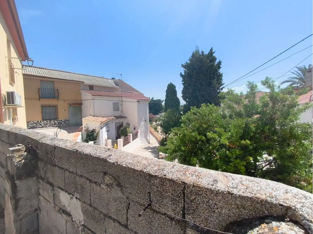 Exterior view of Houses for sale in Escúzar  with Private garden