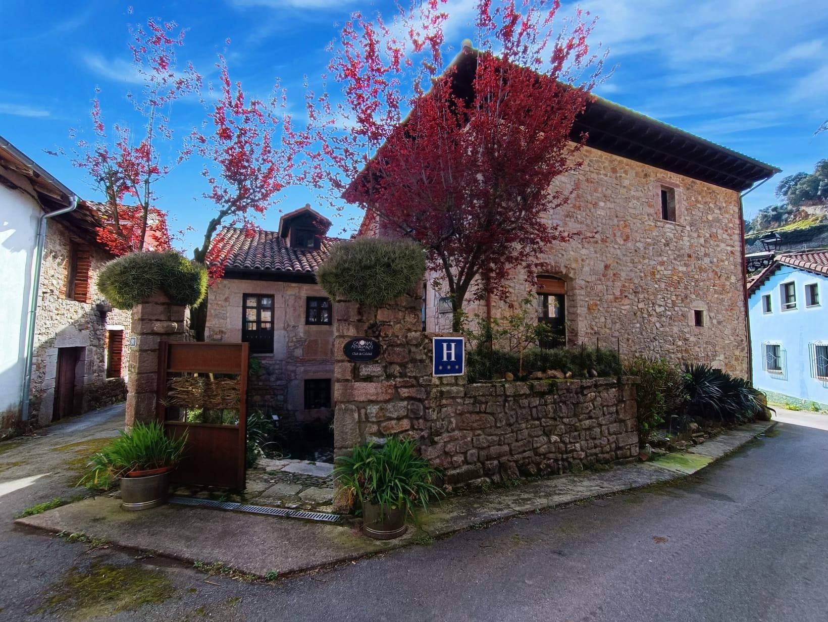 Vista exterior de Finca rústica en venda en Peñamellera Baja amb Calefacció, Jardí privat i Terrassa