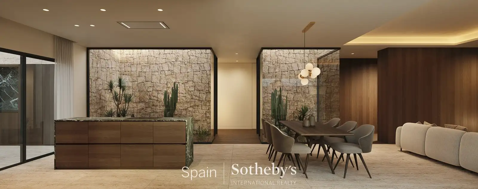 Dining room of Detached homes for sale in El Campello  with Air Conditioner, Heating and Private garden