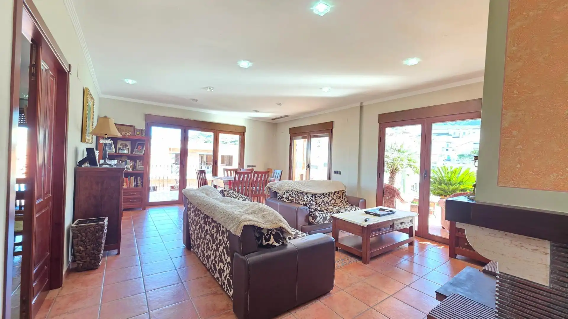 Sala de estar de Casa o chalet en venta en Terrateig con Jardín privado