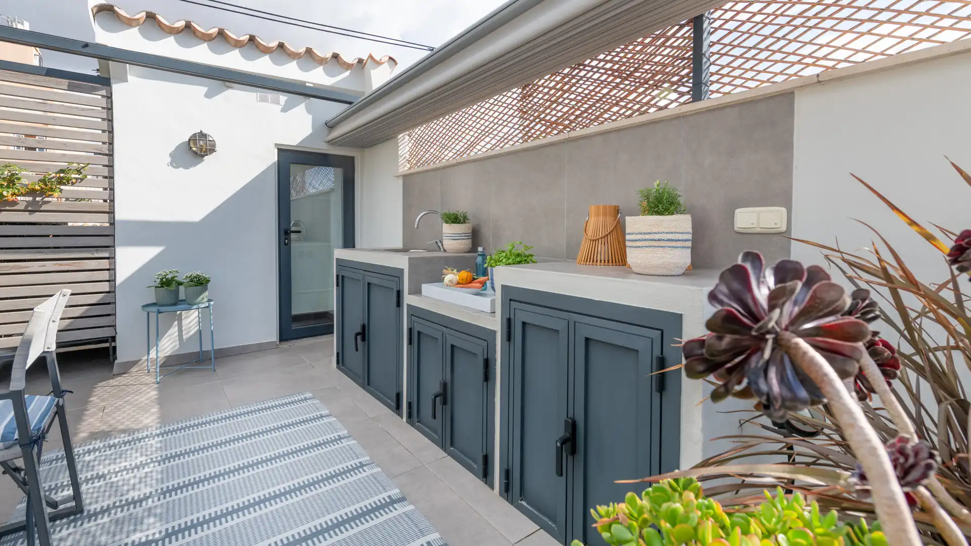 Terrasse von Haus oder Chalet zum Verkauf in  Palma de Mallorca mit Klimaanlage, Heizung und Terrasse