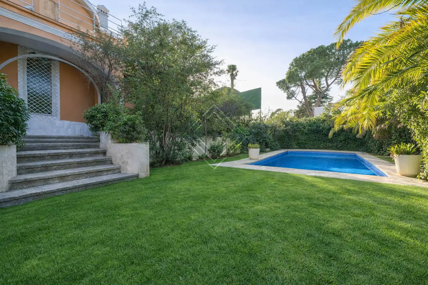 Jardín de Casa o chalet en venta en Madrid con Jardín privado, Terraza y Piscina