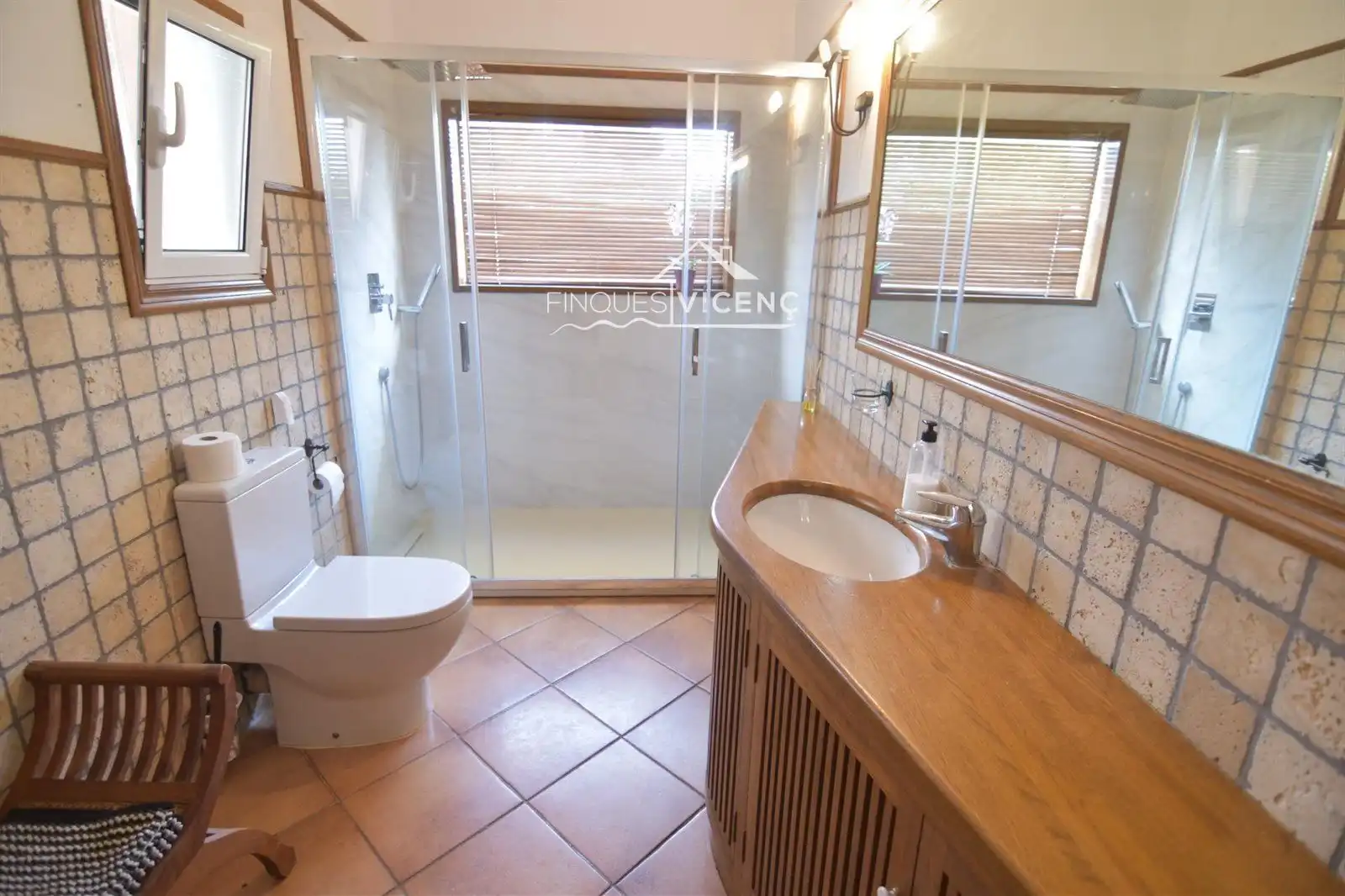 Baño de Casa o chalet en venta en El Montmell con Terraza y Piscina