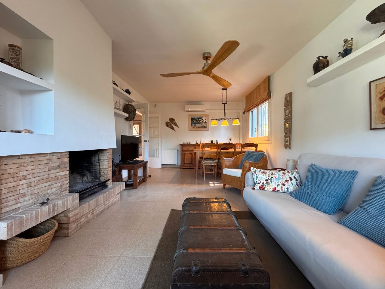 Living room of House or chalet for sale in Palafrugell  with Air Conditioner, Private garden and Terrace
