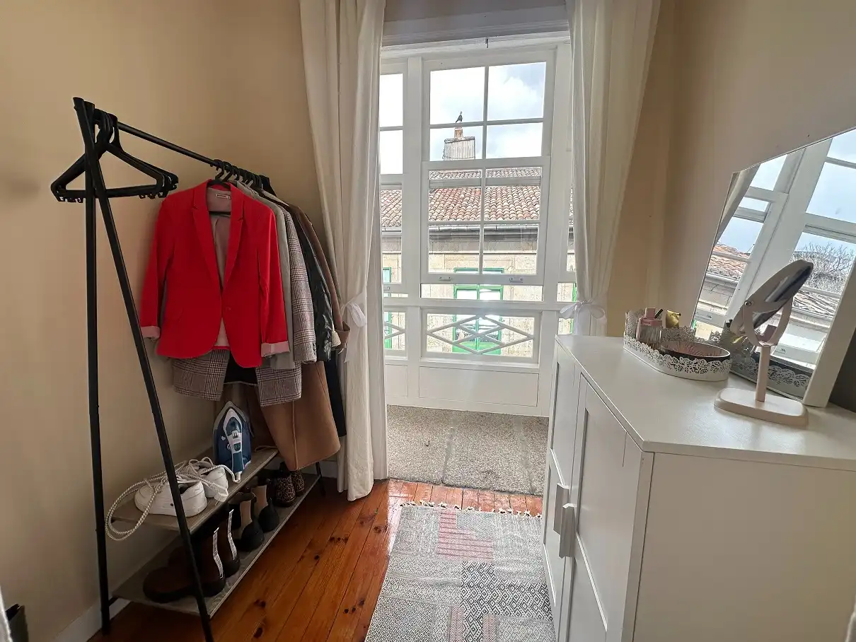 Habitación de Casa o chalet en venta en Santiago de Compostela  con Calefacción, Terraza y Amueblado