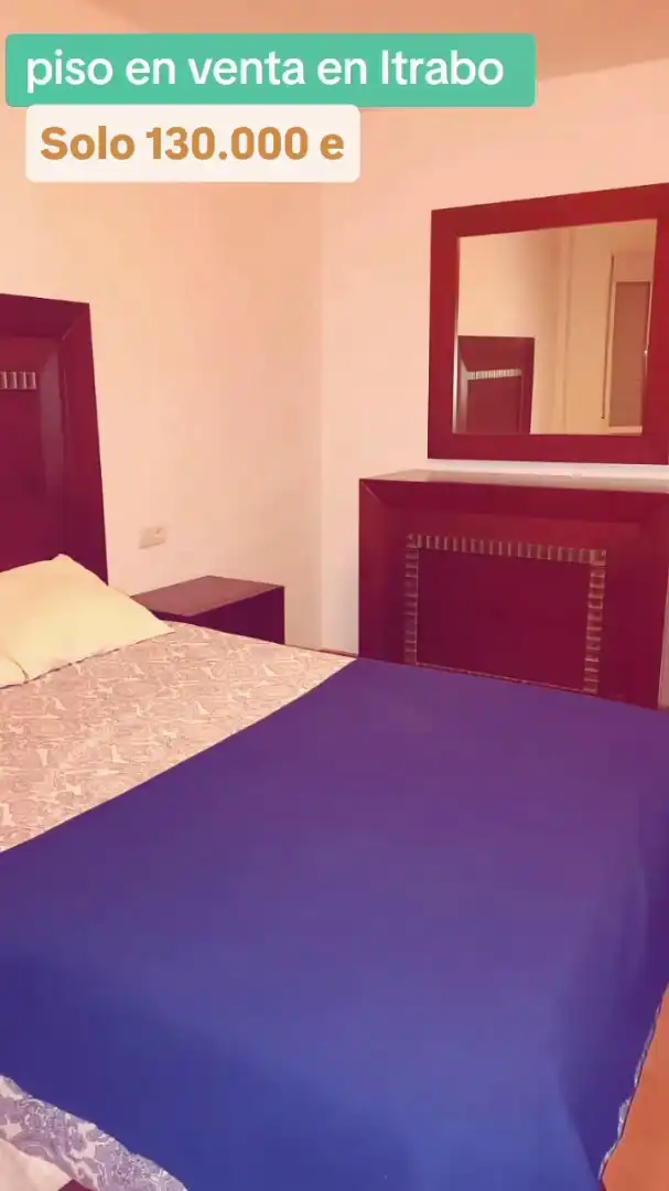 Bedroom of Flat for sale in Ítrabo  with Furnished