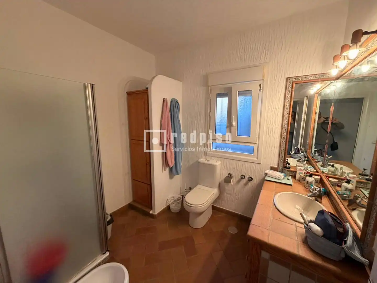 Badezimmer von Haus oder Chalet zum Verkauf in Ayamonte mit Heizung, Privatgarten und Terrasse
