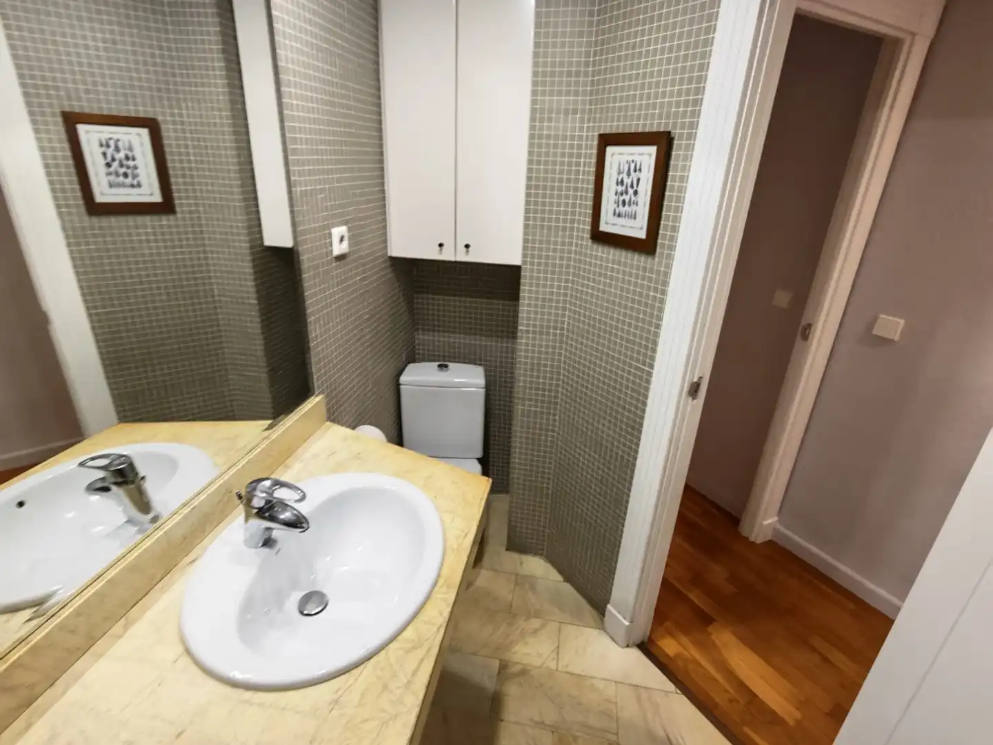 Baño de Piso de alquiler en Murcia con Aire acondicionado, Calefacción y Amueblado