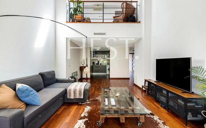 Living room of Duplex for sale in  Barcelona Capital  with Air Conditioner