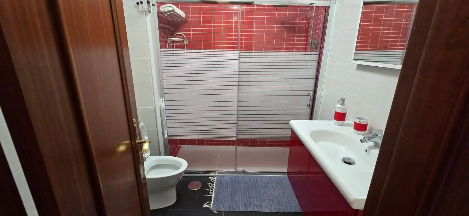 Bathroom of Flat for sale in Argamasilla de Calatrava  with Air Conditioner, Terrace and Furnished