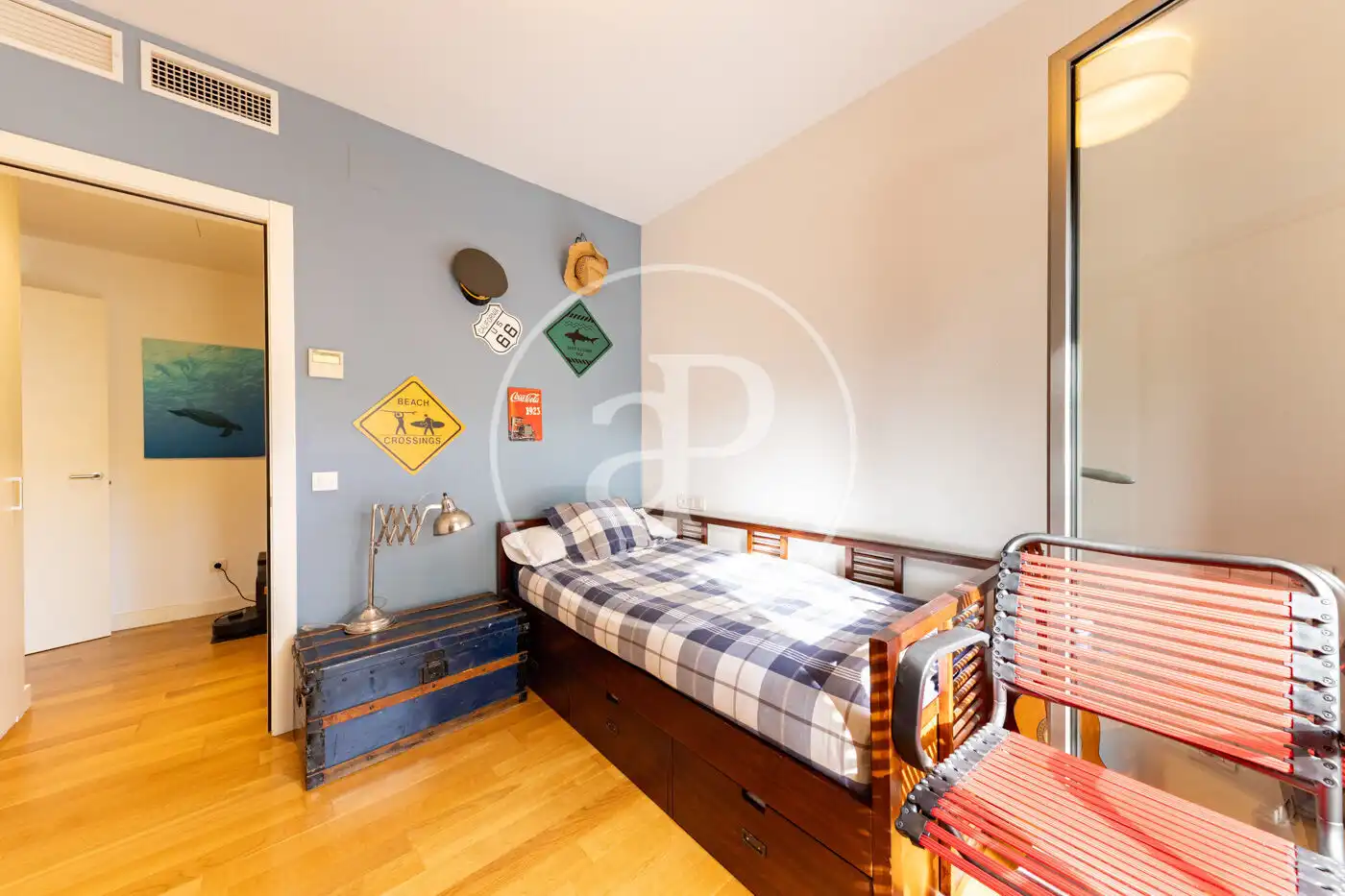 Bedroom of Flat for sale in  Palma de Mallorca  with Air Conditioner, Heating and Private garden