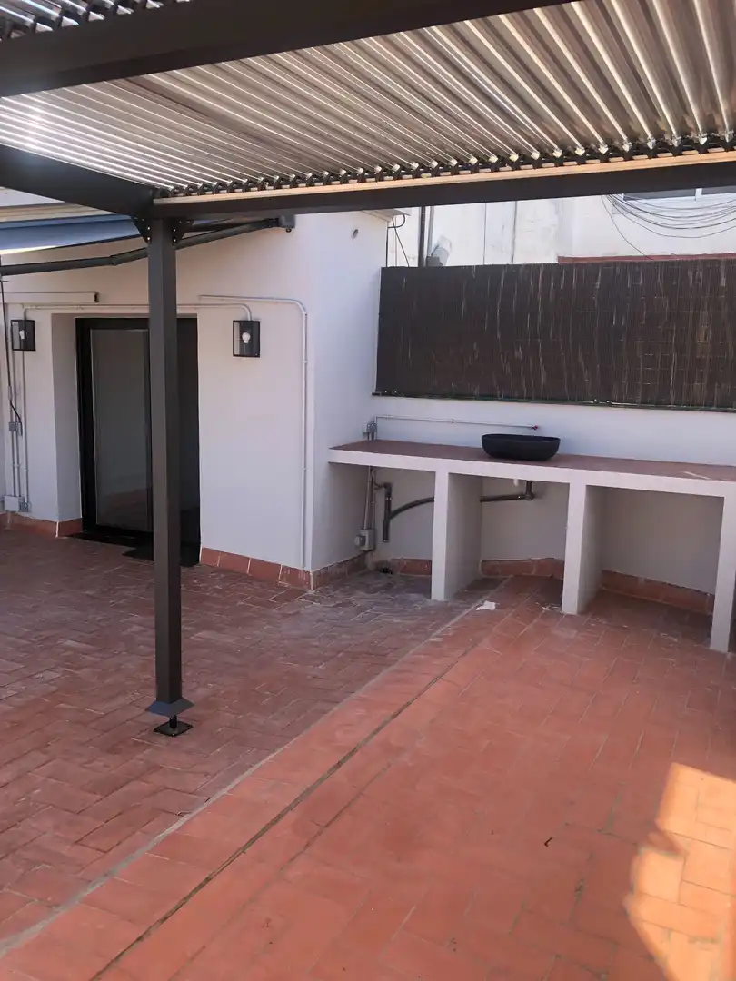 Terrasse von Dachboden zur Miete in Barcelona