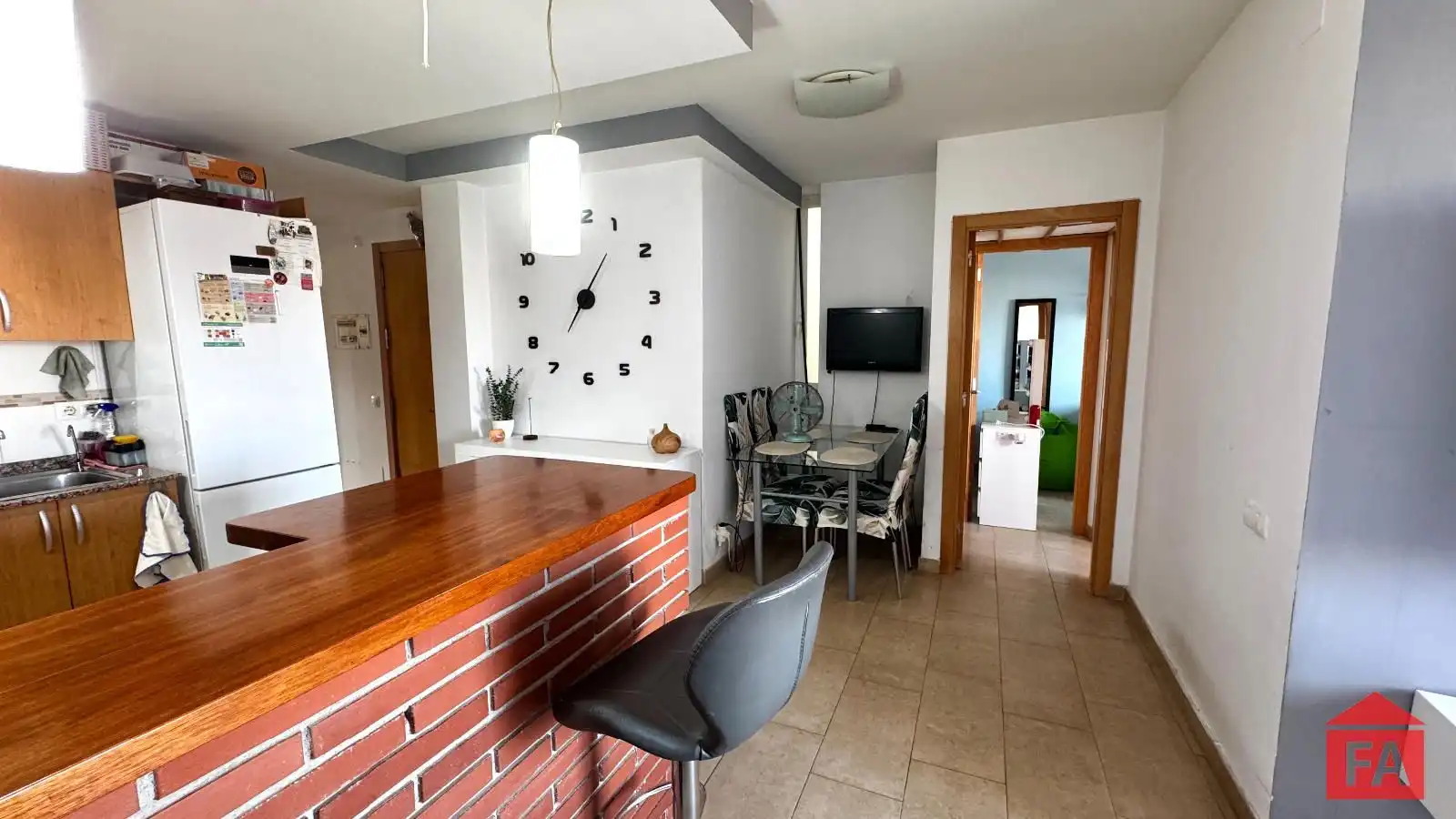 Kitchen of Attic for sale in El Vendrell  with Air Conditioner, Terrace and Storage room