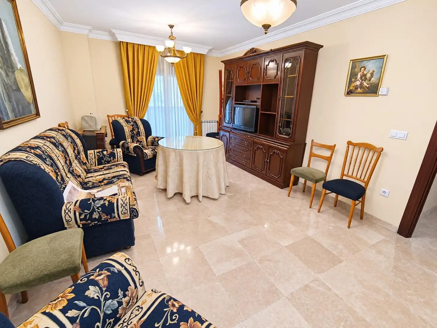 Sala de estar de Piso en venta en Maracena con Terraza