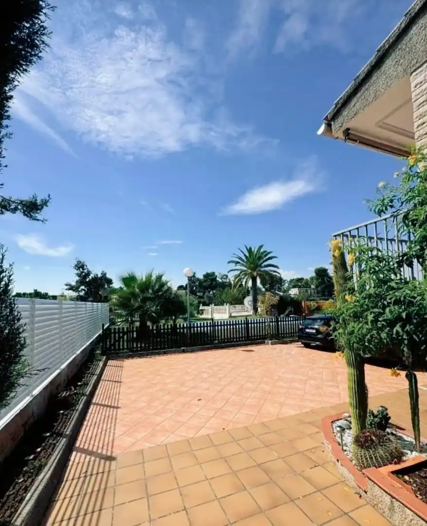 Garden of Houses for sale in Almazora / Almassora  with Air Conditioner, Private garden and Terrace