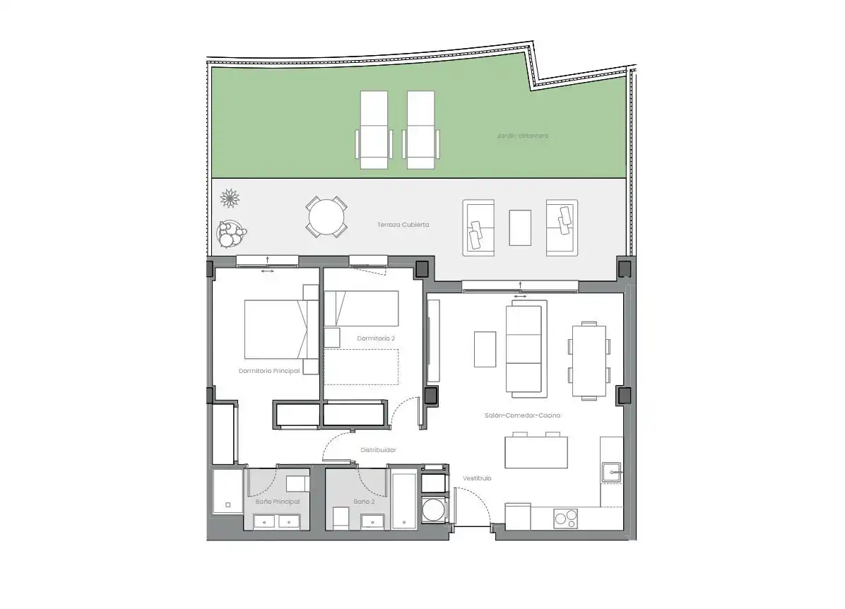 Apartament amb piscina en venda a Playa Bahía Dorada, imagen 10